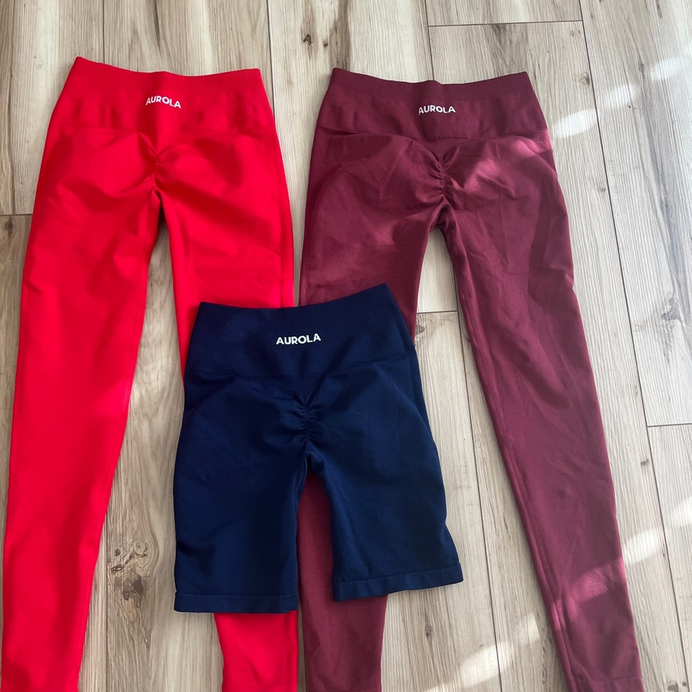 Womens Aurola workout pants bundle